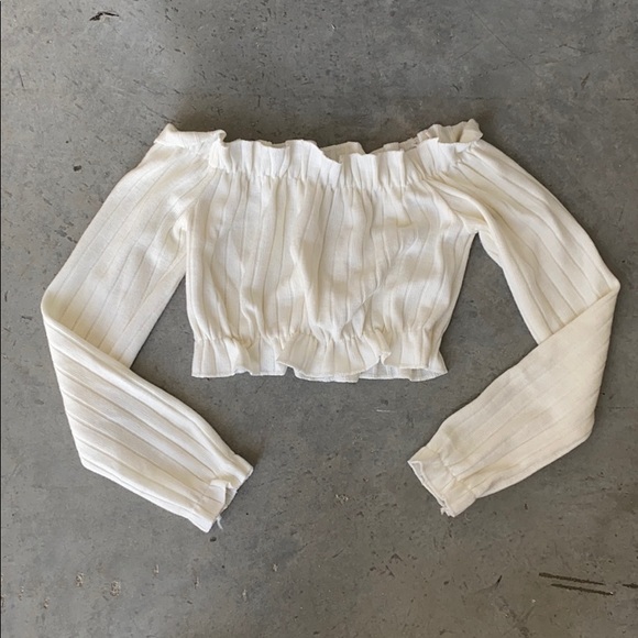 Princess Polly Tops - Ruffle Knit Top